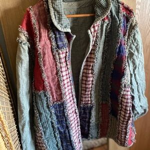 Patchwork Multicolor Women's Jacket